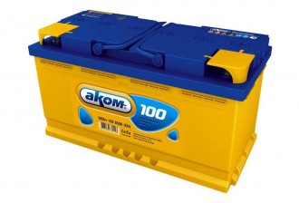 Аккумулятор 6СТ-100 АКОМ Евро